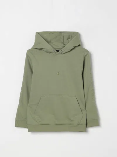GIVENCHY SWEATER GIVENCHY KIDS COLOR GREY,G62529020