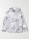 GIVENCHY SWEATER GIVENCHY KIDS COLOR GREY,F31046020