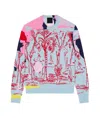 Givenchy Sweater In Cotton With Multicolor Jacquard In Multi-color