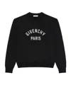 Givenchy Beaded Logo-print Sweater In Black