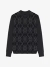 Givenchy Round-neck And Long-sleeved Sweater In Black