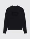 Givenchy Relaxed Fit Wool Sweater In Black
