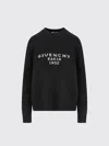 Givenchy Womens Black Brand-intarsia Round-neck Wool And Cashmere Sweater In Black
