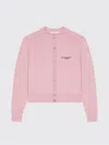 Givenchy Cropped Cardigan In Wool And Cashmere In Pattern