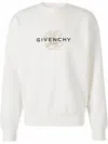 Givenchy Crewneck Sweater With Logo In Beige