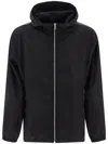 Givenchy Windbreaker Jacket With Logo Jackets In Black