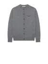 Givenchy Cardigan In Wool And Cashmere In Gray