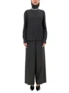 Givenchy Cashmere Pullover With High Neck In Grey