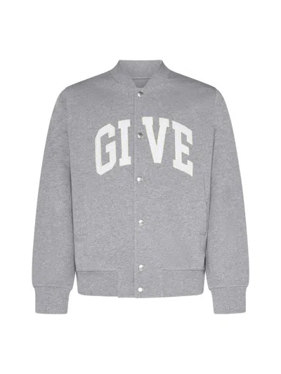 Givenchy Sweaters In Light Grey Melange
