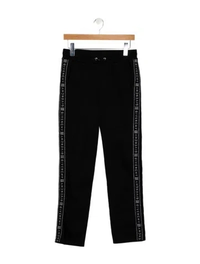 Pre-owned Givenchy Kids' Sweatpants In Black/metallic