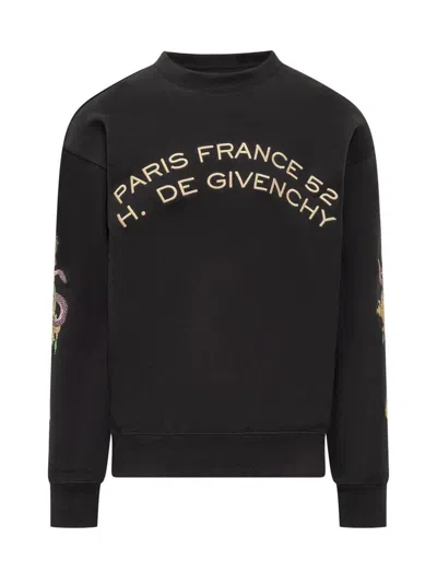 Givenchy Sweatshirt In Black
