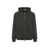 Givenchy Hooded Sweatshirt Front Pockets In Gray