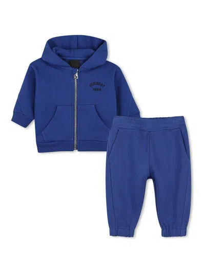 Givenchy Sweatshirt And Trousers Set In Blue