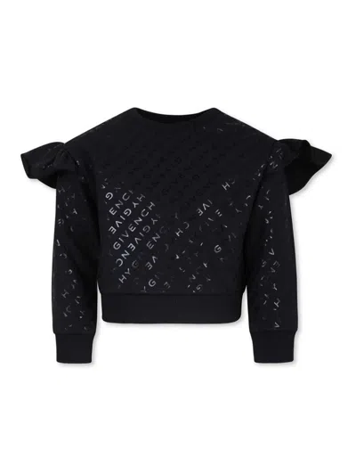 Givenchy Kids' Sweatshirt In Black