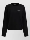 Givenchy Sweatshirt Featuring Signature Brand Stamp Crewneck In Black