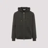 Givenchy Hooded Sweatshirt Front Pockets In Green