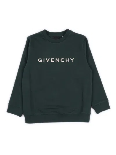 Givenchy Kids' Sweatshirt In Green