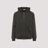 Givenchy Hooded Sweatshirt Front Pockets In Green