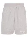 Givenchy Logo Shorts In Gray