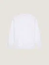 Givenchy Long Sleeve Sweatshirt In White
