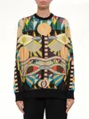 Givenchy Geometric-print Sweatshirt In Multi