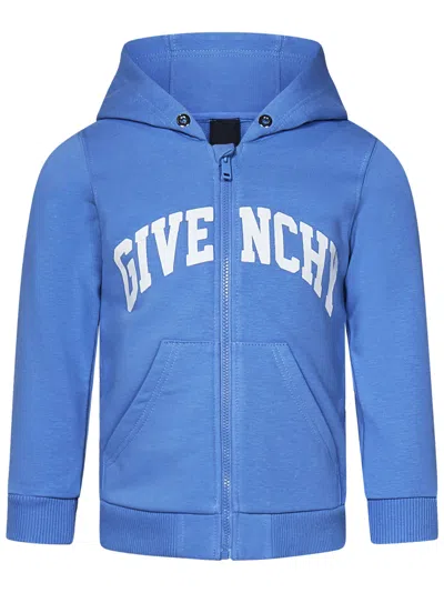 Givenchy Babies' Sweatshirt In Light Blue