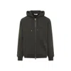 Givenchy Hooded Sweatshirt Front Pockets In Gray