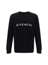 Givenchy Archetype Knitted Wool Sweater In Nero