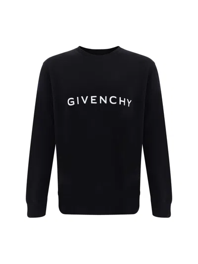 Givenchy Sweatshirt In Nero
