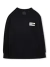 Givenchy Logo-patch Sweatshirt In Black