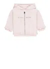 Givenchy Logo-print Hoodie In Pink