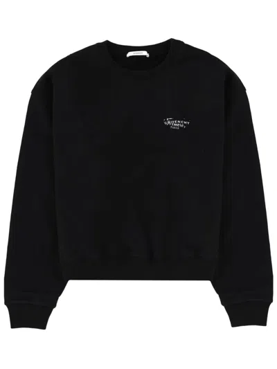 Givenchy Sweatshirt With Print In Black