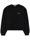Givenchy Sweatshirt Featuring Signature Brand Stamp Crewneck In Blue