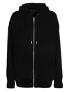 Givenchy 4-g Zipped Hoodie In Black
