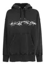 Givenchy Barbed Wire Printed Hoodie In Black
