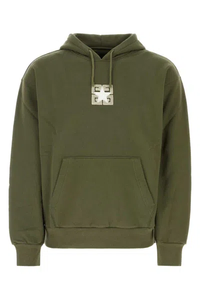 Givenchy Sweatshirts In Green