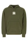 Givenchy Army Green Cotton Sweatshirt In Olivegreen