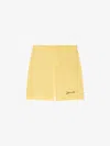 Givenchy Swim Shorts With  Signature In Banana