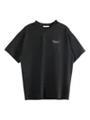 Givenchy Logo Cotton T-shirt In Black