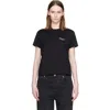 Givenchy ブラック フィット Tシャツ In Black