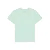 Givenchy Vibrant Green Cotton T-shirt With Subtle Branding In Blue