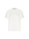 Givenchy Logo Lettering Crewneck T-shirt In White