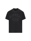 Givenchy Men Cotton T-shirt In Black