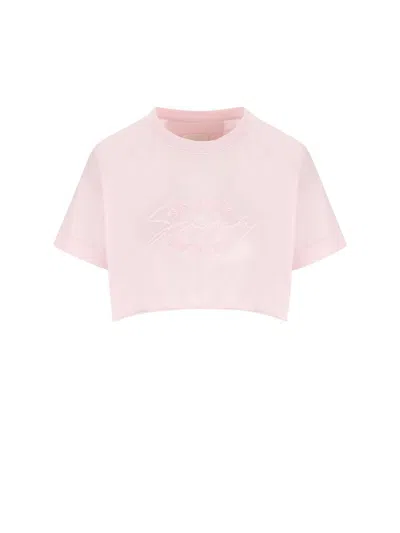 Givenchy T-shirt And Polo Shirt In Baby Pink