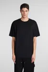 Givenchy Layered Crew-neck Stonewashed T-shirt In Black