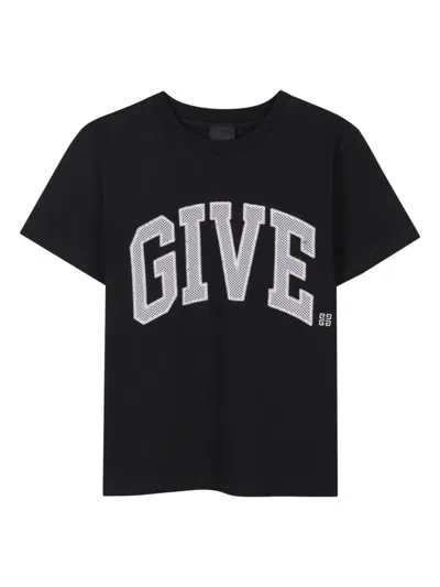 Givenchy Kids' T-shirt In Black