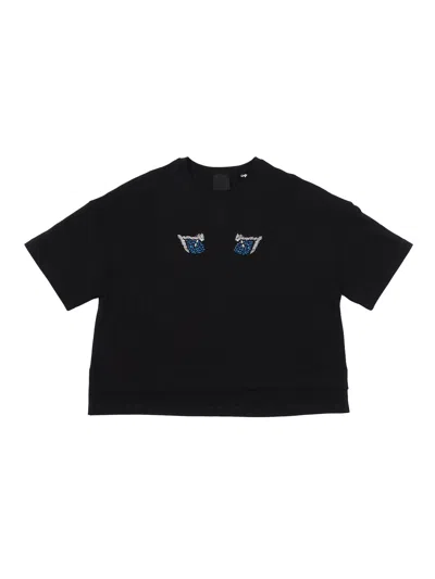 Givenchy Kids Tee Shirt In Black