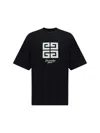 Givenchy New Studio Fit Oversize Logo Graphic T-shirt In Black