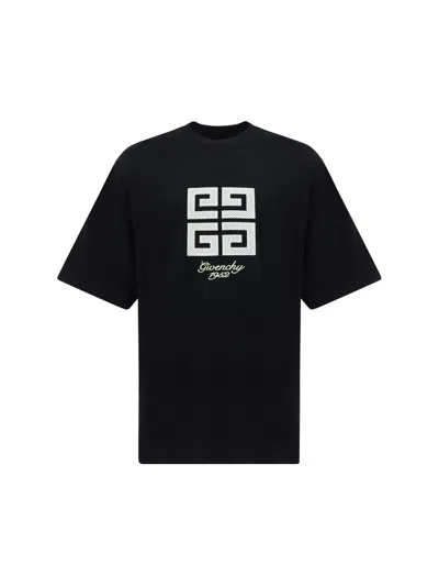 Givenchy New Studio Fit Oversize Logo Graphic T-shirt In Black