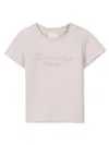 Givenchy Baby Boys Signature Print T-shirt In Beige